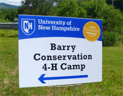 Barry Camp Sign